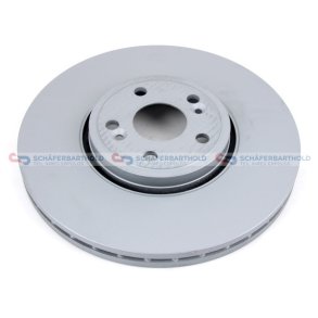 Bremseskive foraksel|Ø-324mm ZIMMERMANN