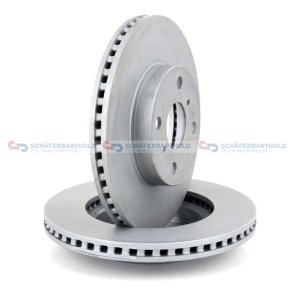 Bremseskive foraksel|Ø-255mm ZIMMERMANN