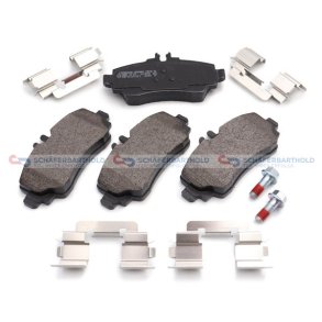 Bremseklodser foraksel|17mm|WVA:23070|ZIMMERMANN