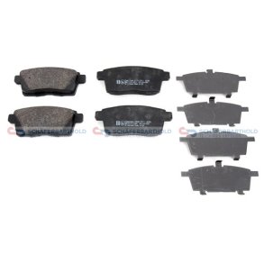 Bremseklodser 17mm|WVA:24545| ZIMMERMANN