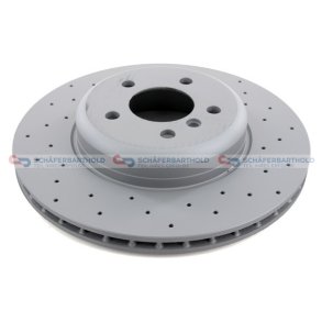 BremseskiveSport Bagaksel|Ø-345mm ZIMMERMANN