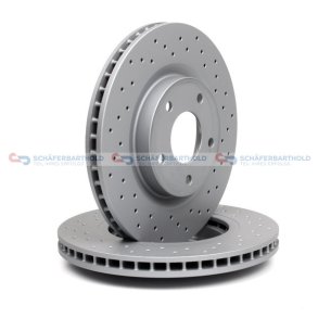 BremseskiveSport foraksel|Ø-296mm ZIMMERMANN