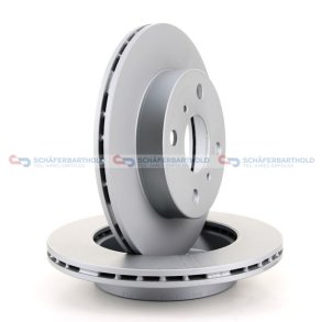 Bremseskive foraksel|Ø-229mm ZIMMERMANN