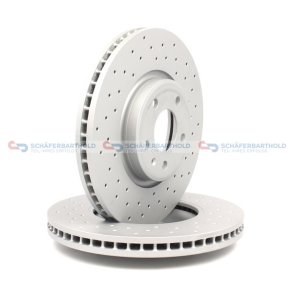 BremseskiveSport foraksel|Ø-320mm ZIMMERMANN