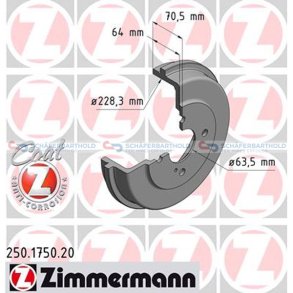 Bremsetromle ZIMMERMANN