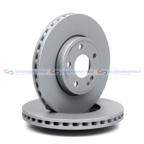 Bremseskive foraksel|Ø-295mm ZIMMERMANN