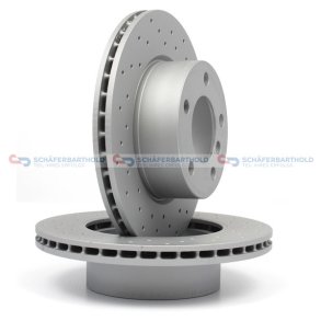 BremseskiveSport foraksel|Ø-284mm ZIMMERMANN