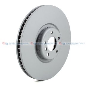 Bremseskive foraksel venstre|Ø-395mm ZIMMERMANN