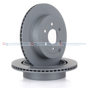 Bremseskive Bagaksel|Ø-307mm ZIMMERMANN