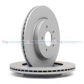 Bremseskive Bagaksel|Ø-315mm ZIMMERMANN