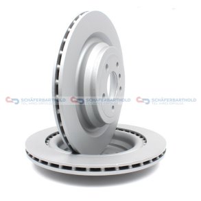 Bremseskive Bagaksel|Ø-345mm ZIMMERMANN