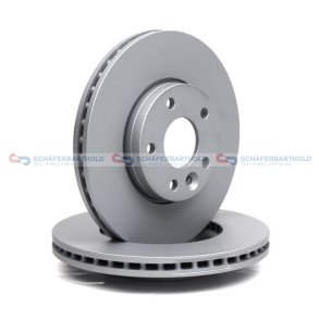 Bremseskive foraksel|Ø-278mm ZIMMERMANN