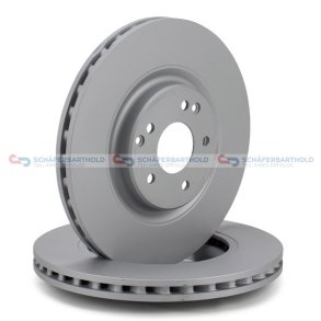 Bremseskive foraksel|Ø-330mm ZIMMERMANN