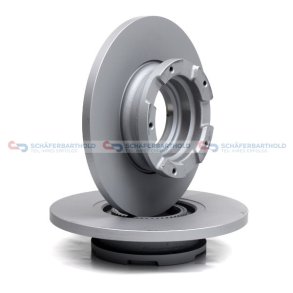 Bremseskive Bagaksel|Ø-308mm ZIMMERMANN