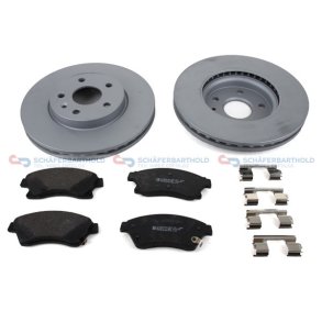 Bremsesæt skivebremser ZIMMERMANN