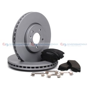 Bremsesæt skivebremser ZIMMERMANN