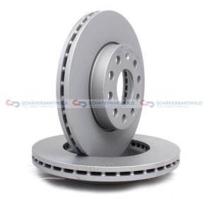 Bremseskive foraksel|Ø-276mm ZIMMERMANN