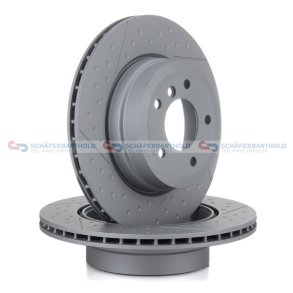 Bremseskive Bagaksel|Ø-324mm ZIMMERMANN