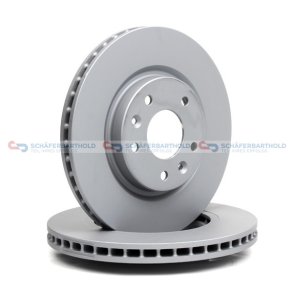 Bremseskive foraksel|Ø-296mm ZIMMERMANN