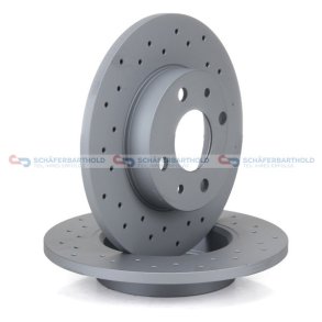 Bremseskive Bagaksel|Ø-240mm ZIMMERMANN