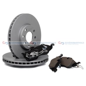 Bremsesæt skivebremser ZIMMERMANN