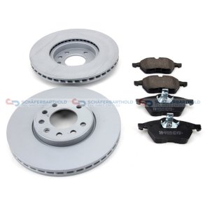 Bremsesæt skivebremser ZIMMERMANN