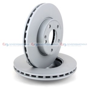 Bremseskive foraksel|Ø-280mm ZIMMERMANN