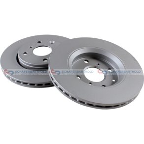 Bremseskive foraksel|Ø-247mm ZIMMERMANN