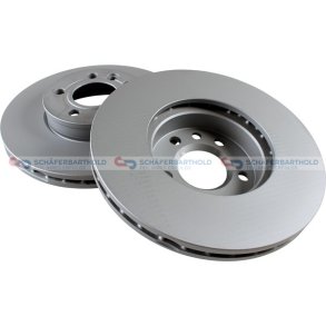 Bremseskive foraksel|Ø-300mm ZIMMERMANN