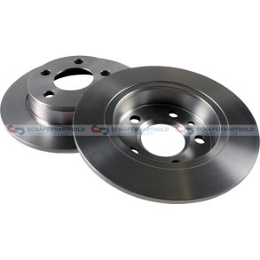 Bremseskive Bagaksel|Ø-268mm ZIMMERMANN