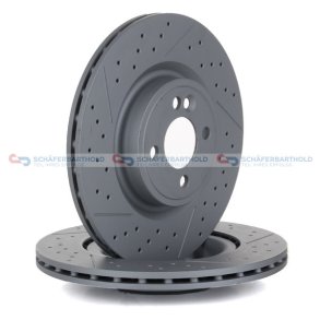 Bremseskive foraksel|Ø-316mm ZIMMERMANN