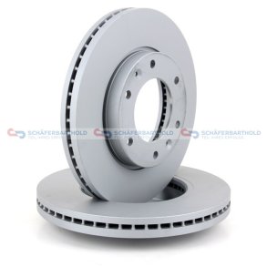 Bremseskive foraksel|Ø-300mm ZIMMERMANN