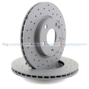 BremseskiveSport foraksel|Ø-276mm ZIMMERMANN