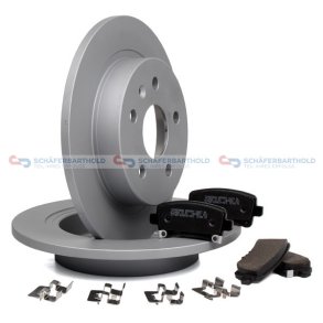 Bremsesæt skivebremser ZIMMERMANN