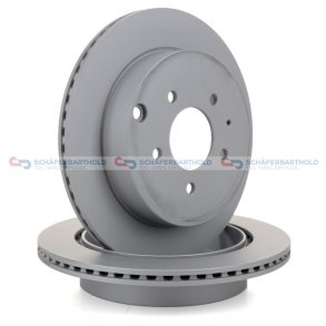 Bremseskive Bagaksel|Ø-302mm ZIMMERMANN