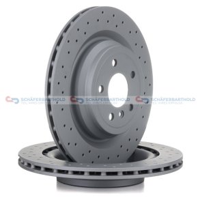 Bremseskive Bagaksel|Ø-330mm ZIMMERMANN