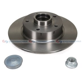 Bremseskive Bagaksel|Ø-260mm ZIMMERMANN