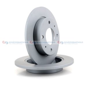 Bremseskive Bagaksel|Ø-250mm ZIMMERMANN