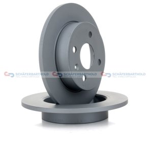 Bremseskive Bagaksel|Ø-240mm ZIMMERMANN