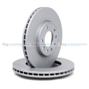 Bremseskive foraksel|Ø-280mm ZIMMERMANN