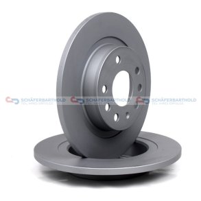 Bremseskive Bagaksel|Ø-278mm ZIMMERMANN