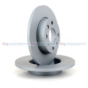 Bremseskive foraksel|Ø-240mm ZIMMERMANN