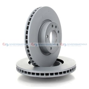 Bremseskive foraksel|Ø-296mm ZIMMERMANN