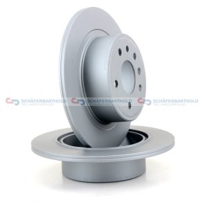 Bremseskive Bagaksel|Ø-286mm ZIMMERMANN