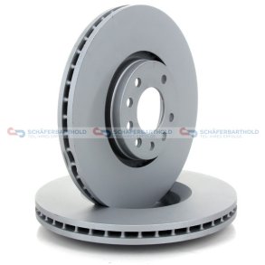 Bremseskive foraksel|Ø-314mm ZIMMERMANN