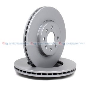 Bremseskive foraksel|Ø-280mm ZIMMERMANN