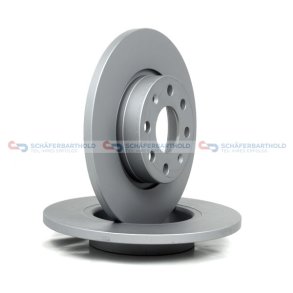 Bremseskive foraksel|Ø-257mm ZIMMERMANN