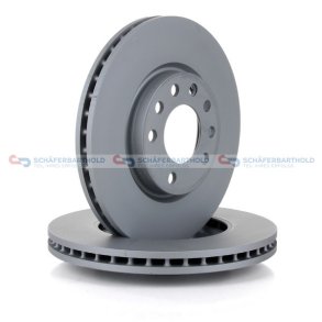 Bremseskive foraksel|Ø-278mm ZIMMERMANN