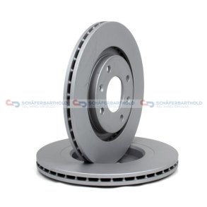 Bremseskive foraksel|Ø-266mm ZIMMERMANN