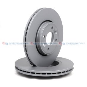 Bremseskive foraksel|Ø-280mm ZIMMERMANN